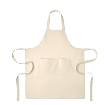 Logo trade promotional merchandise image of: Organic cotton apron 240 gr/m²